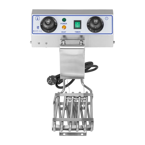 Dobbeltkammer elektrisk frituregryde TIMER 2x9L