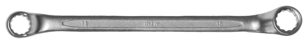 Dobbelt ringnøgle 14-15mm krom-vanadium stål