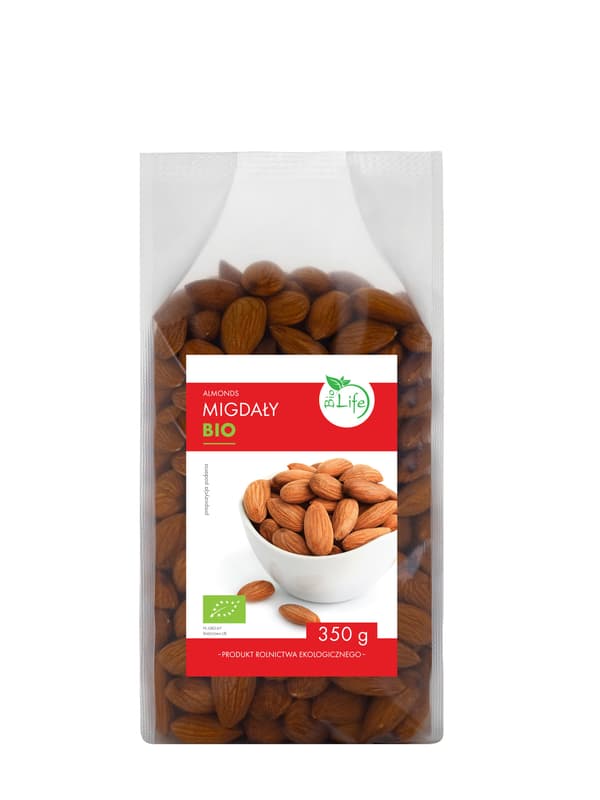 Ekologiska mandlar 350g