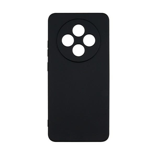 Beline Silikone Etui til Oppo Reno 12F 5G Sort