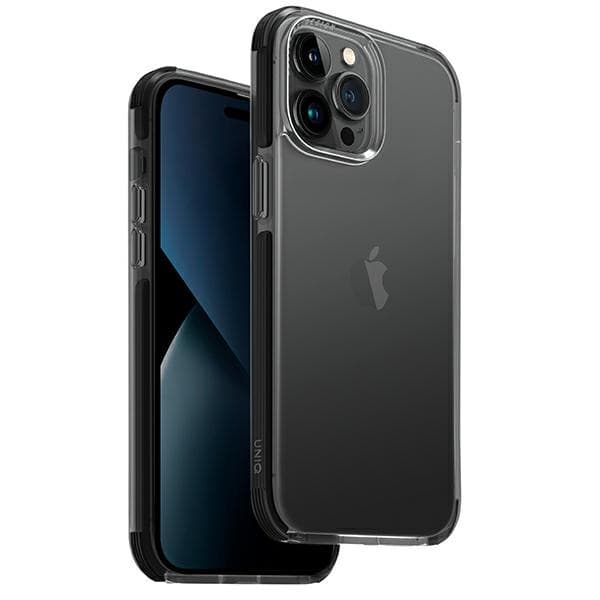 UNIQ Combat iPhone 14 Pro Max 6,7" cover sort/kulstofsort