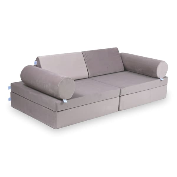 Montessori Comfort sammet lila leksoffa