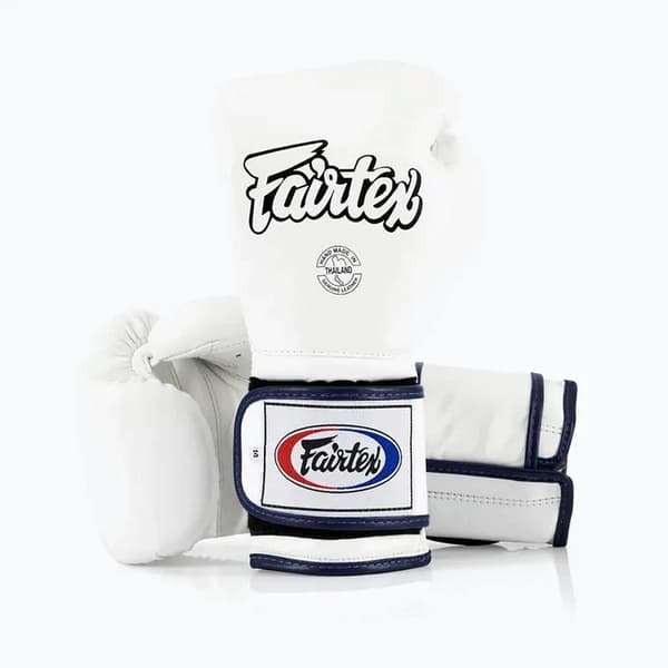 Fairtex boksehandsker i mexicansk stil, hvide 16 oz