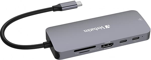 Verbatim CMH-09 Grå USB-hub