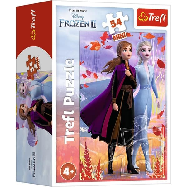 Pulmapeli 54 mini Annan ja Elsan maailmassa 2 TREFL