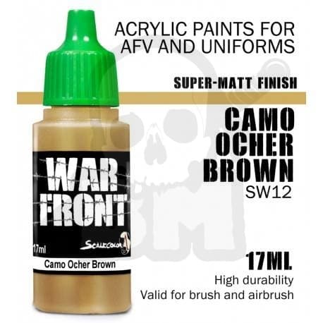 SW-12 Krigsfront Camo Okkerbrun