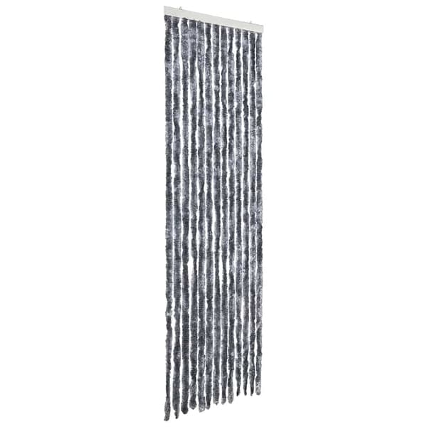 vidaXL Flugnät, Silver, 56x200 cm, Chenille