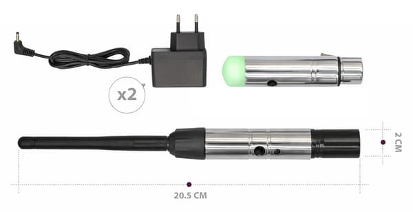 MusicMate MM-DX50 SkyLink trådløs DMX-sender