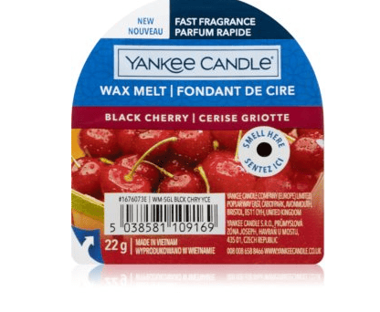 Yankee Candle Classic Voks Sort Kirsebær 22 g