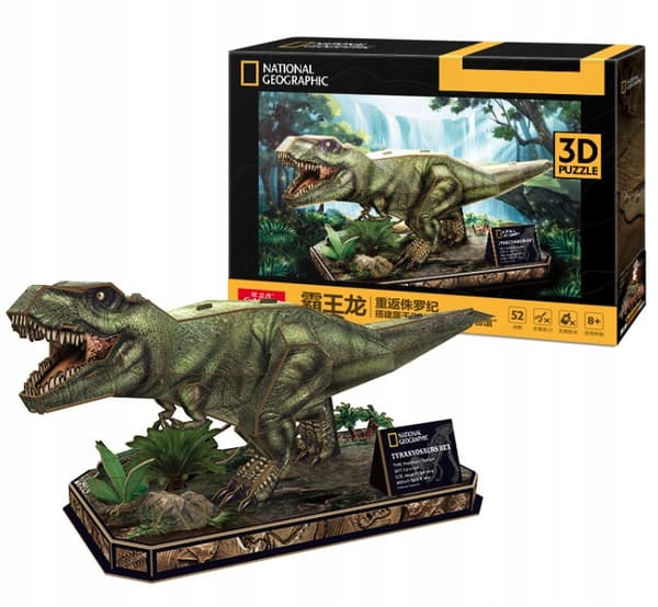 3D-PALAPELI NATIONAL GEOGRAPHIC T-REX 0519