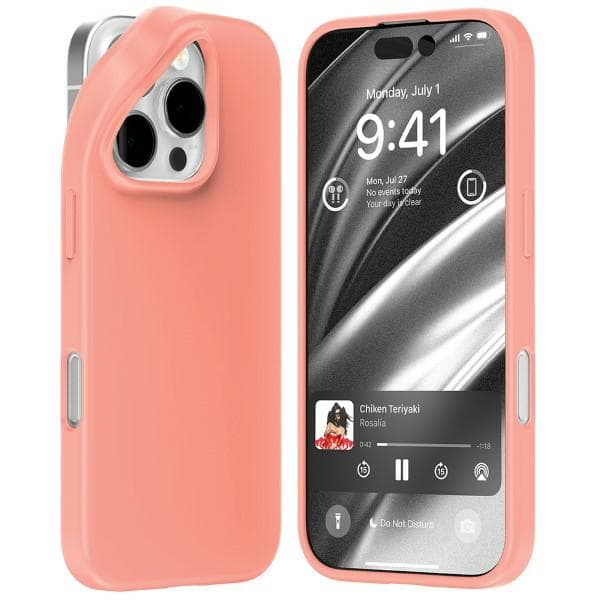 Mercury Soft Cover til iPhone 16 Pro, Pink