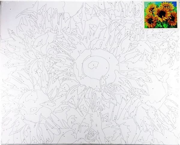 MÅLNING EFTER NR 40X50 SUNNY