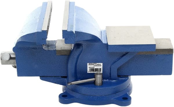 100 mm vridbart skruvstäd med städ KD1101