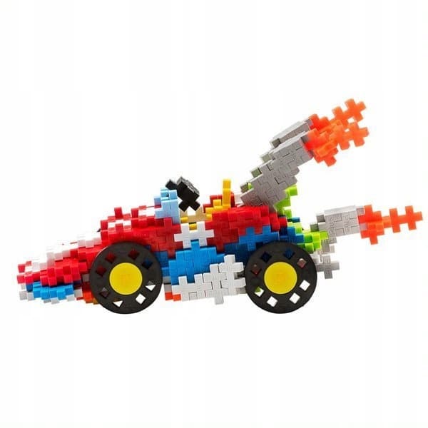 Mini byggeklodsmix, 240 dele, Racermodel