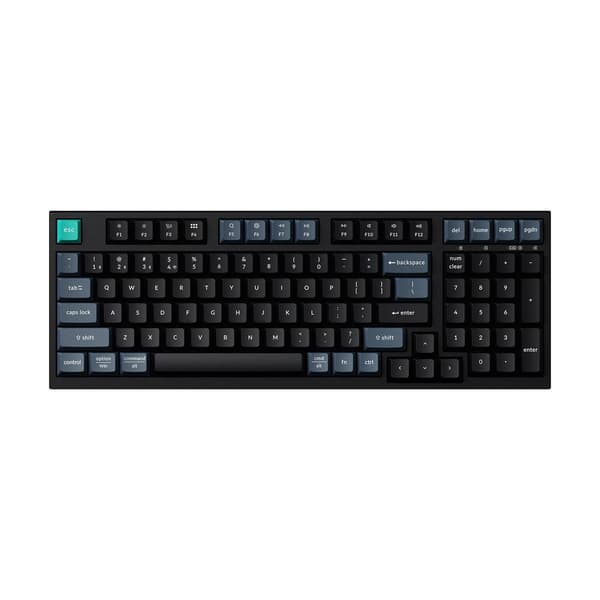 Keychron B35 trådløst membrantastatur dyb sort