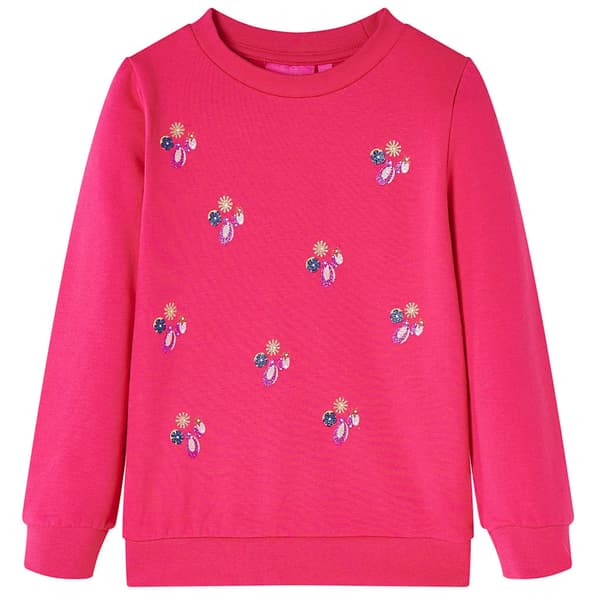 Børnesweatshirt, lyserød, 92