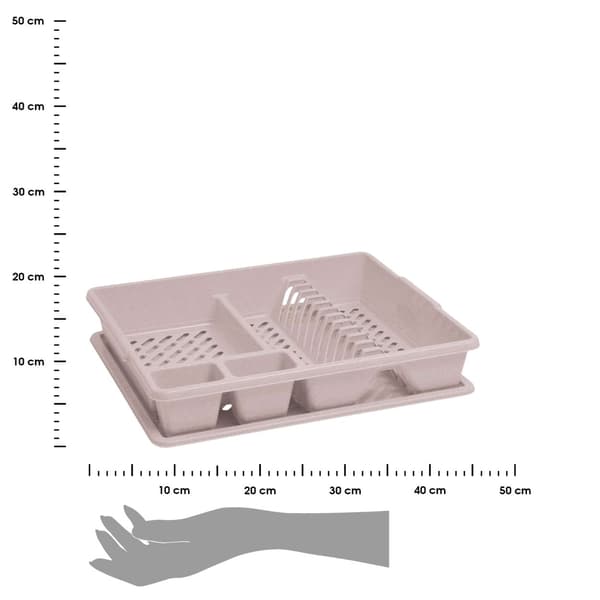 CURVER diskställ beige 45x38 cm