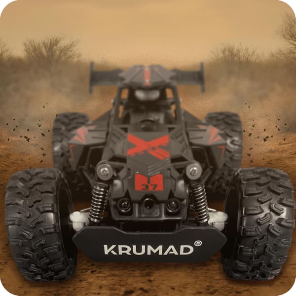 Fjernstyret bil TIL børn, RC-bil, offroad, 2,4 GHz, 2 batterier