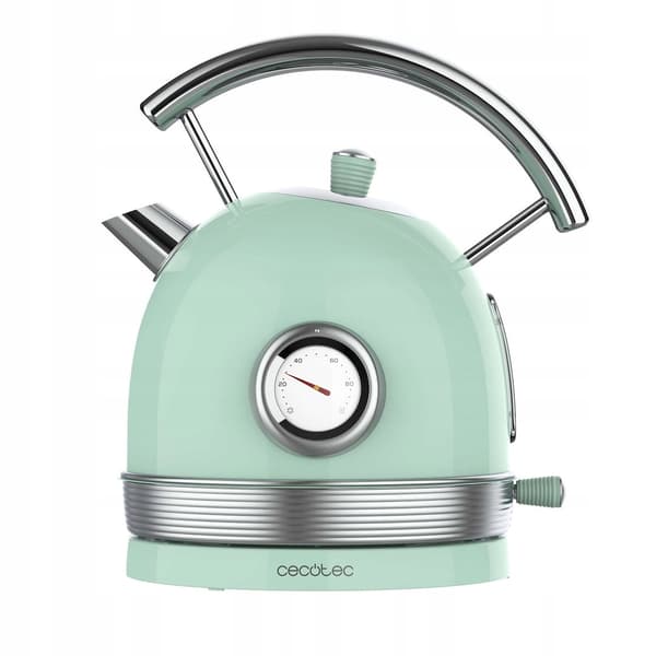 Cecotec Thermosense 420 Vintage vaaleanvihreä vedenkeitin