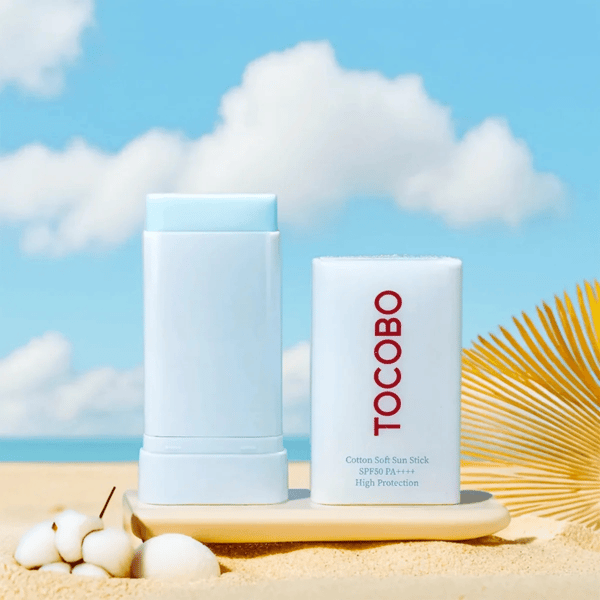 Tocobo - Blød bomuldssolstift SPF50+ PA++++ - SPF-stiftcreme - 19 g