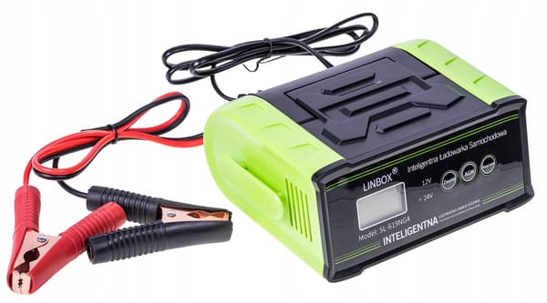 Bilbatterioplader 24V 12V 30A AGM START-STOP