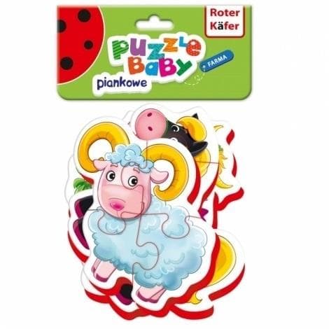 Baby puslespil gård