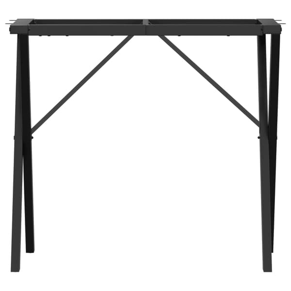 vidaXL X-formede bordben 80x40x73 cm støbejern