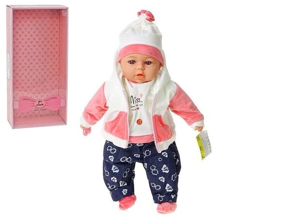 Babydocka sjunger och talar polska 45 cm