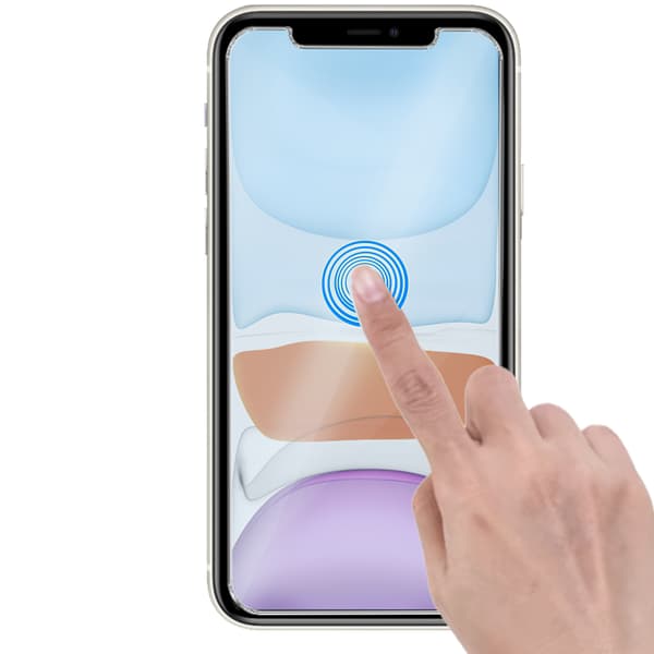 9H härdat glas för iPhone 11