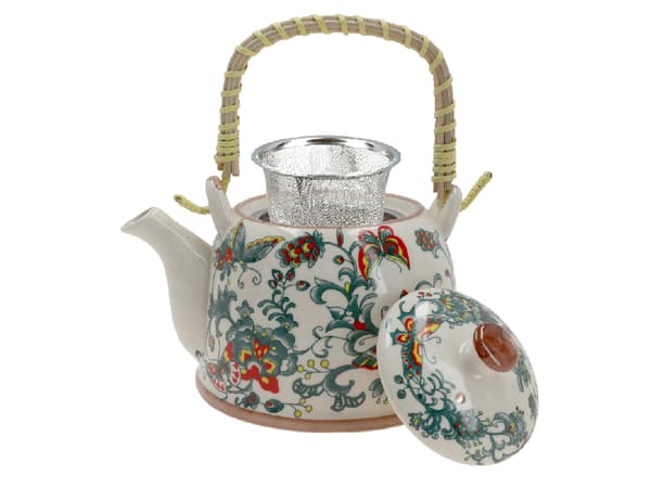 Keramisk elkedel med infuser