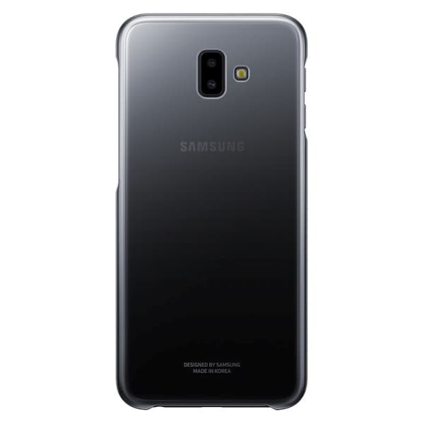 Samsung Gradation Cover Galaxy J6 Plus 2018 -puhelimelle, musta