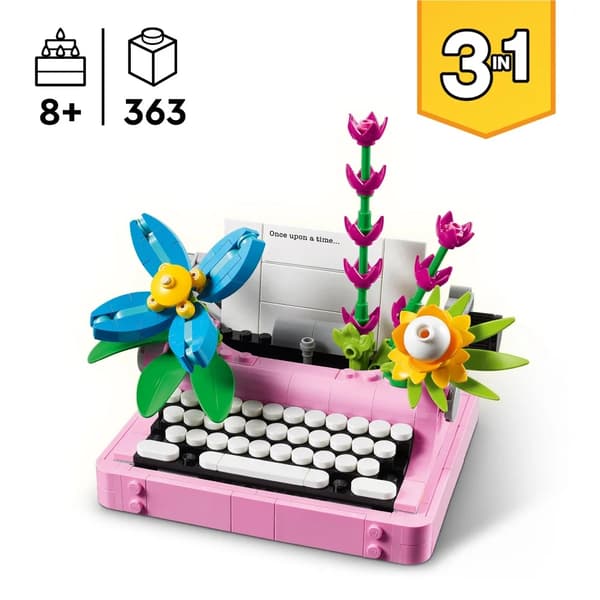 Lego Creator 31169. Blomsterskrivemaskine