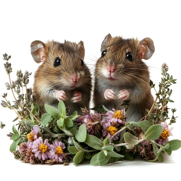 Yrttilemmikit - Perusyrtit hiirille 100g