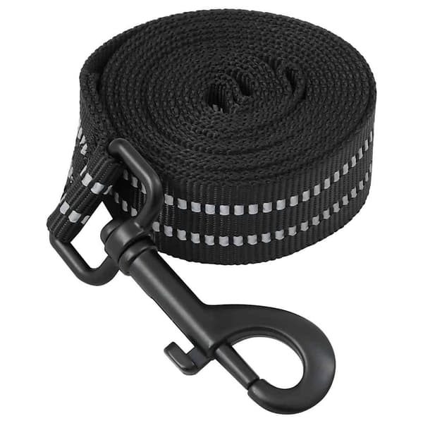 vidaXL justerbar hundesele, sort, L
