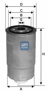 UFI 24.H2O.01 UFI-POLTTOAINESUODATIN