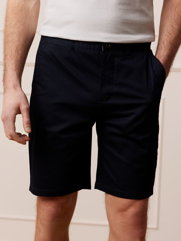 MARINEBLÅ MONKTON SHORTS 33