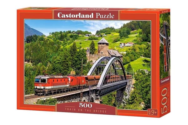 Puzzle 500 Juna CASTOR-sillalla