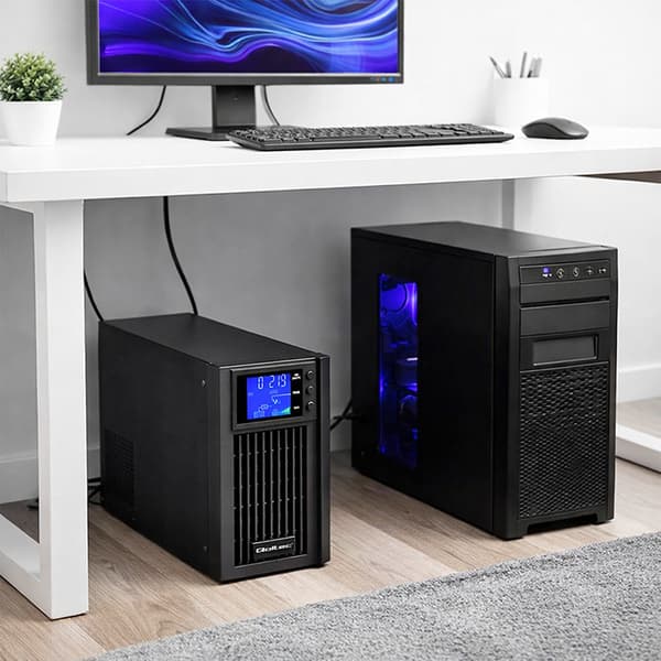 UPS Qoltec 52640 800W/1000VA