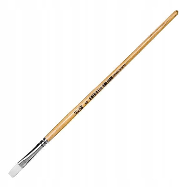 NYLON FLADE BØRSTER NR. 6 A'6 5258