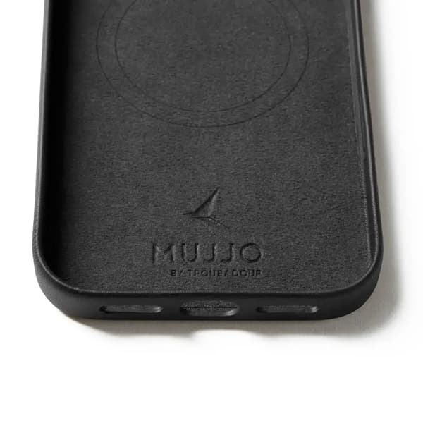 Mujjo - Læderpung til iPhone 17 Pro / Pro Max - Pung til iPhone iPhone 17 Pro Max / Brun
