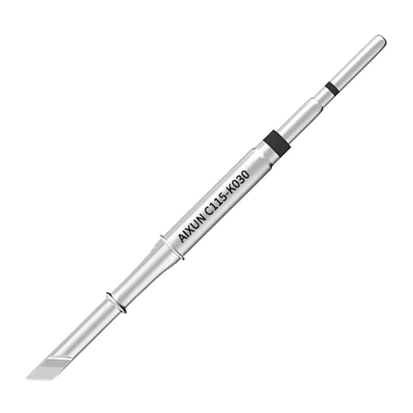 Aixun C115-K030 precisionslödspets, K-typ, 0,3 mm