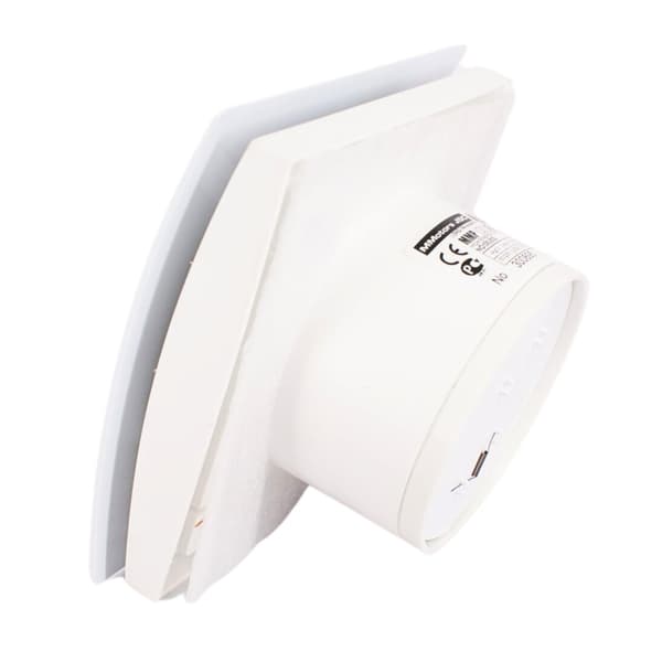 MMP 100 Standardventilator Blank Hvid Polyamid 105 m3/t 12V AC