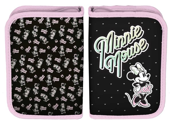 Minnie Mouse skolepenalhus med tilbehør