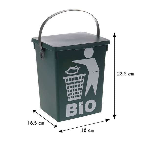 Avfallsbehållare, Biobehållare 5L