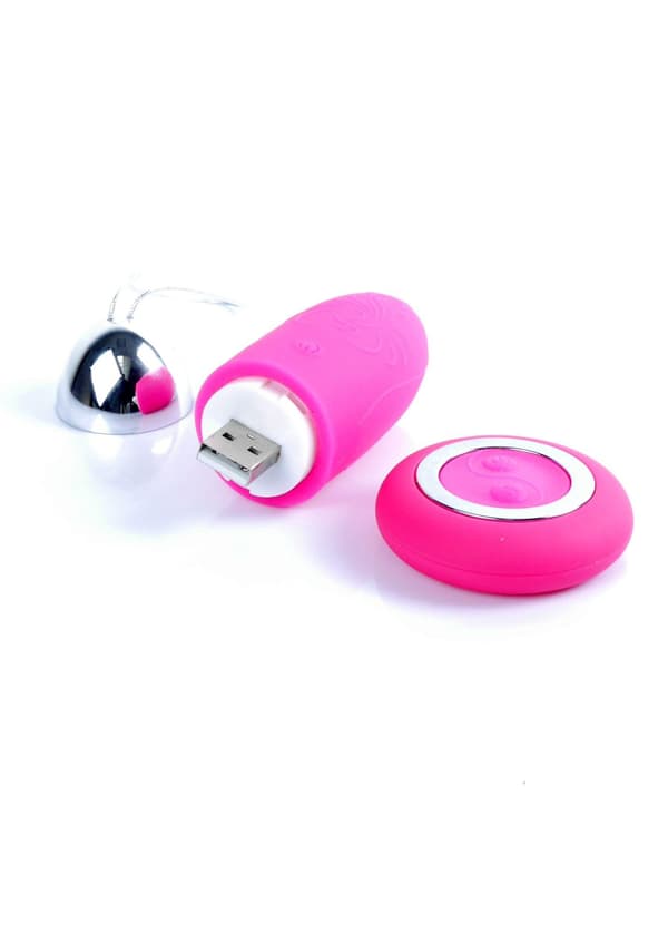 Fjernbetjent æg 0.3 USB Pink