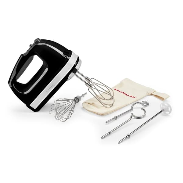 5KHM9212 KitchenAid håndmixer med 9 hastigheder Farve: Blank sort