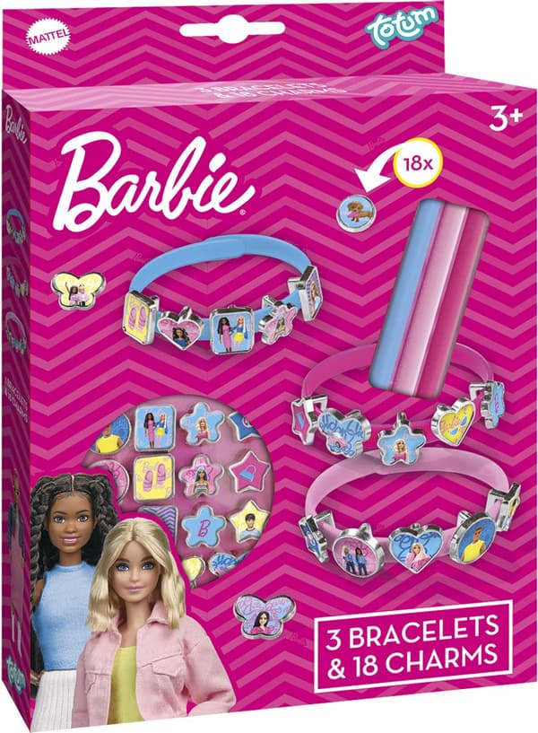 BARBIE 3 ARMBAND OCH 18 BERLOCKOR