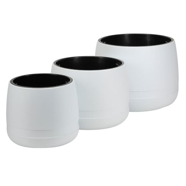 LUNA VASE urtepotte hvid 34,8 cm