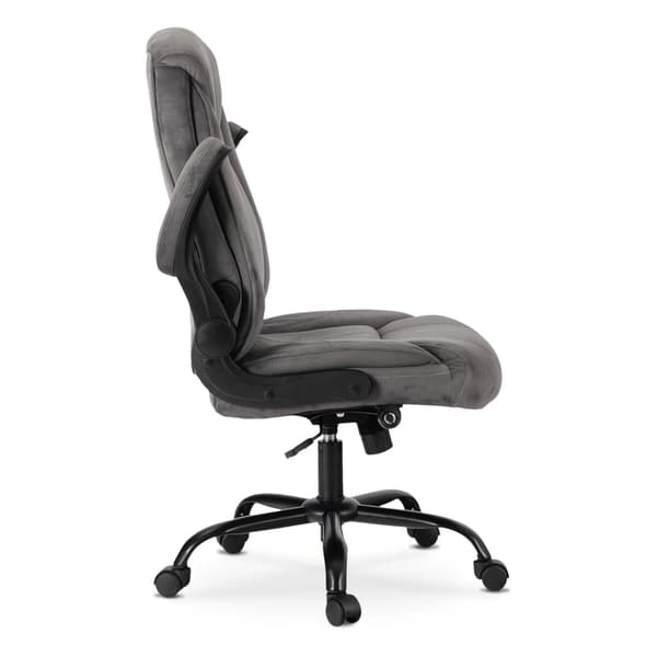 Comfort snurrende kontorstol, moderne grå