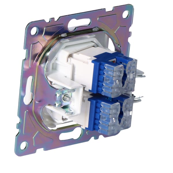RJ45/RJ11-uttag, vit, online-räckvidd